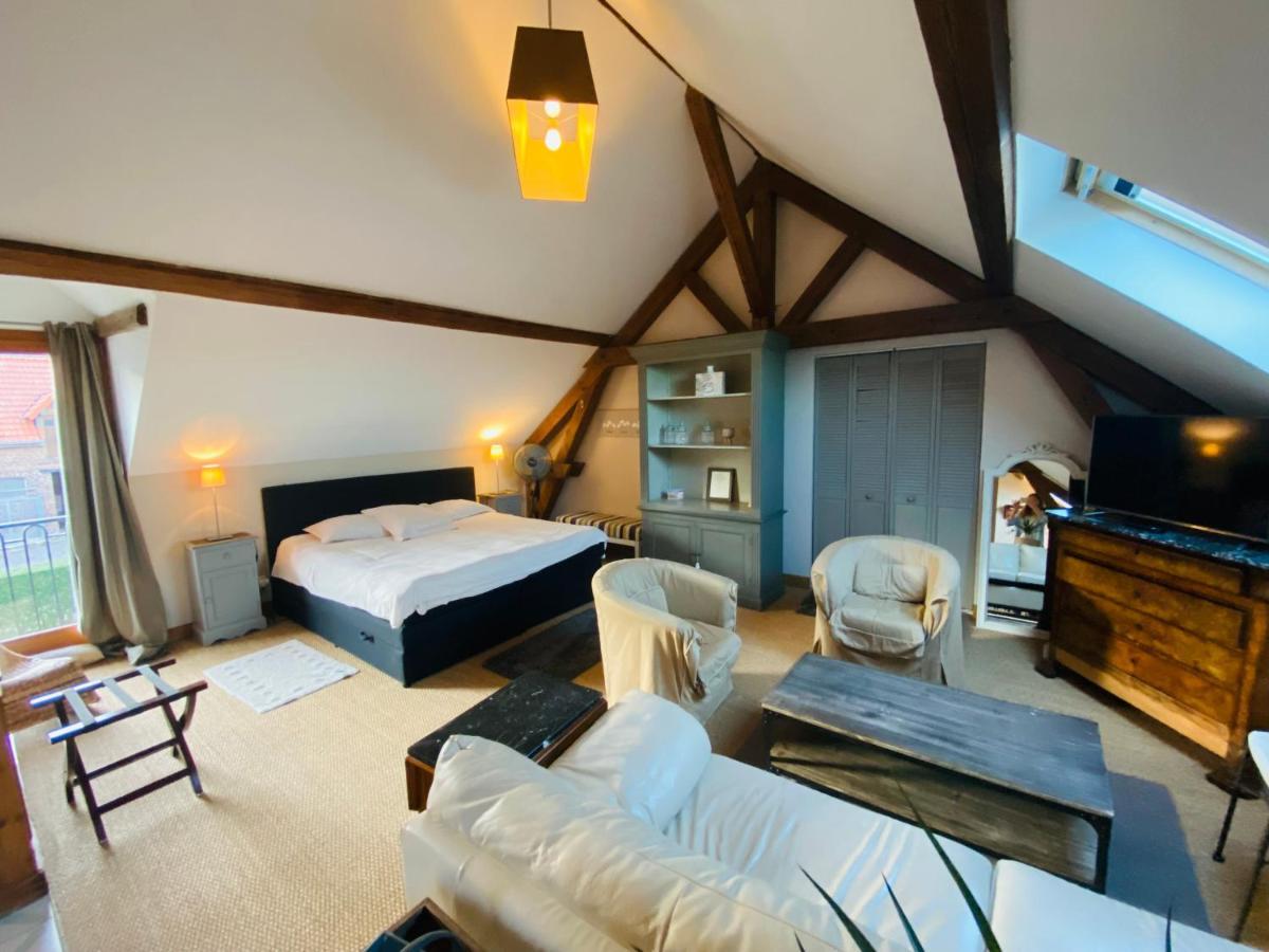 Ferme De Montecouvez Bed and Breakfast Crèvecoeur-sur-lʼEscaut Buitenkant foto